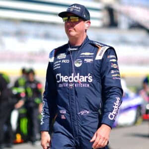 Mar 14, 2026; Las Vegas, Nevada, USA; Richard Childress Racing driver Kyle Busch (8) during qualifying at Las Vegas Motor Speedway