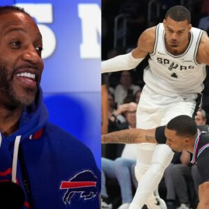 Tracy McGrady (L), Victor Wembanyama (R)