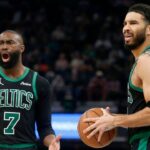 Jaylen Brown and Jayson Tatum