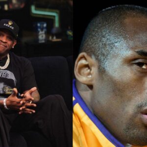 Rashad McCants (L), Kobe Bryant (R)