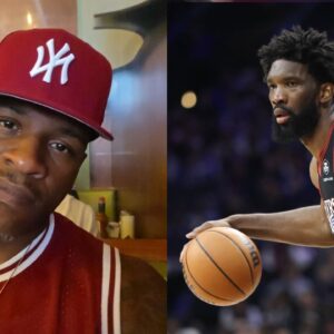 Rashad McCants (L), Joel Embiid (R)