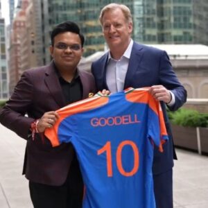 Roger Goodell and Jay Shah