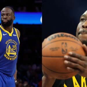 Draymond Green (L), Dwight Howard (R)