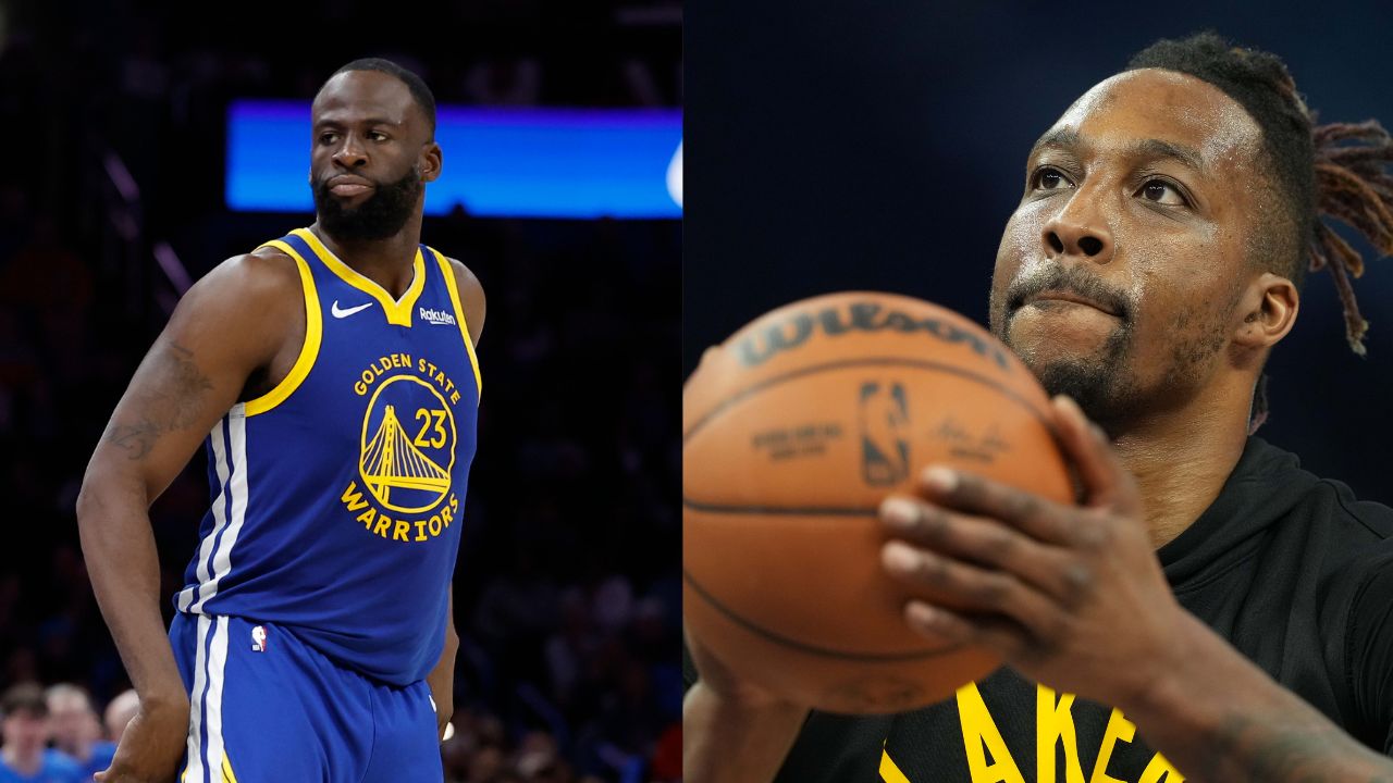 Draymond Green (L), Dwight Howard (R)