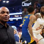 Charles Barkley(L) and LeBron James(R)
