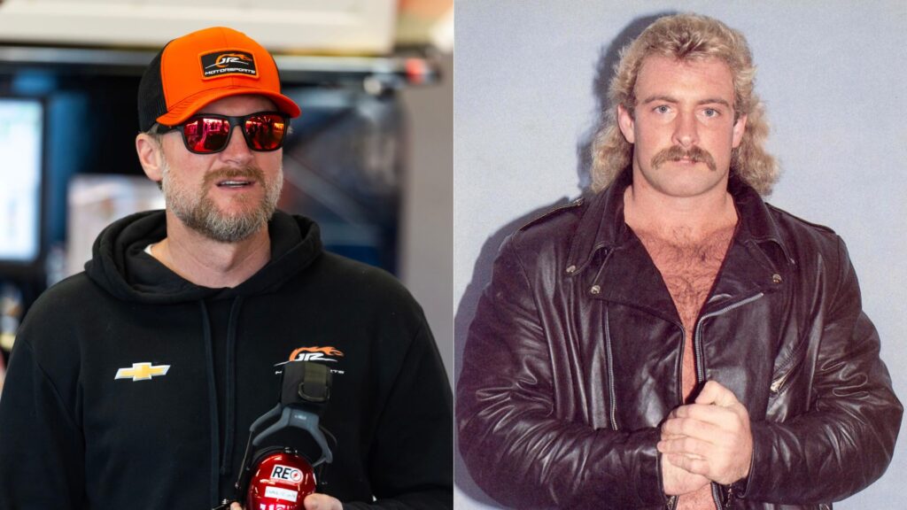 Dale Earnhardt Jr. (L) and Magnum TA (R)