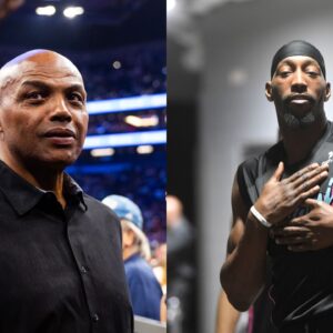 Charles Barkley (L), Bam Adebayo (R)