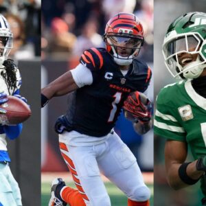 NFL receivers CeeDee Lamb, Ja'Marr Chase, Garrett Wilson