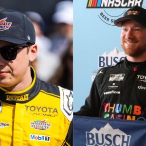 Christopher Bell (L) and Tyler Reddick (R)