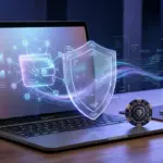 Secure cryptocurrency casino platform with privacy protection and blockchain technology interface