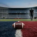 Football on a college field symbolizing the clash between conference rules and legal eligibility decisions